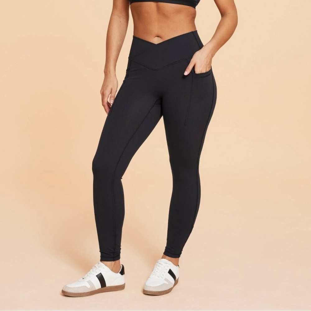Blogilates Criss Cross High Rise Leggings - Black